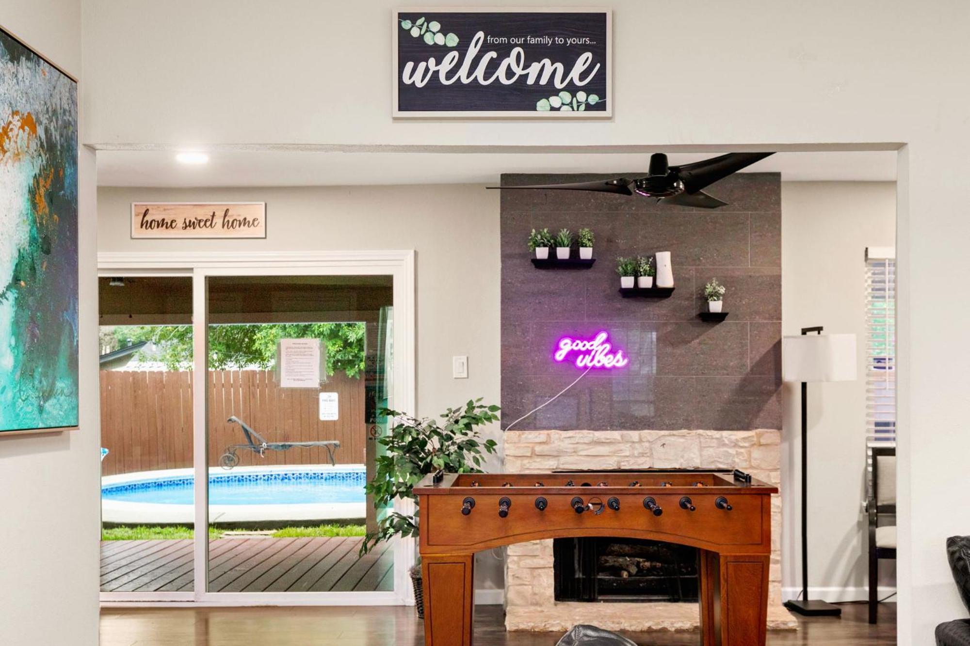 Spacious 4 Bedroom With Pool-Minutes To Seaworld And Lackland Afb Сан Антонио Екстериор снимка